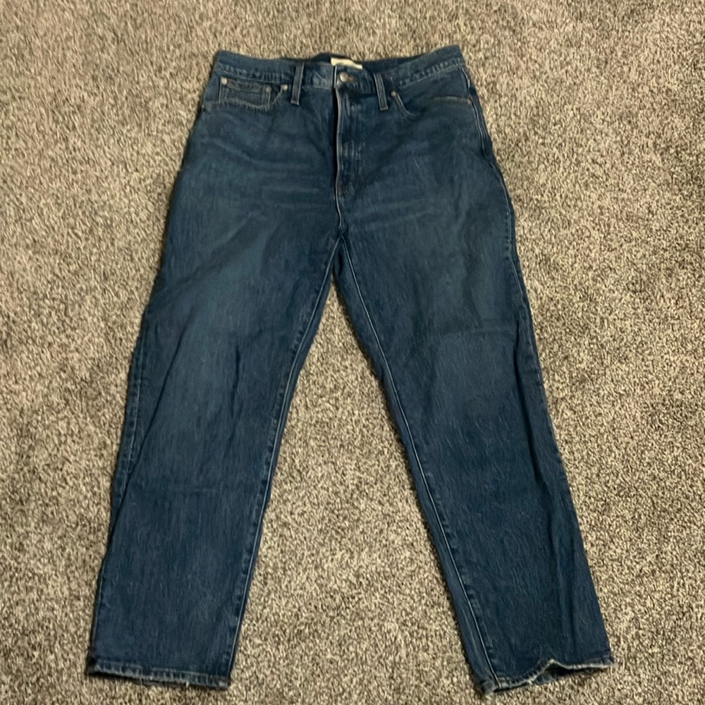 NWT Madewell The Perfect Vintage Straight Jean in Earlwood Medium Wash